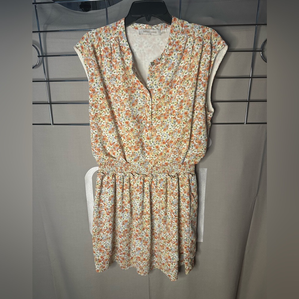 Bishop + Young Mini Floral Dress
